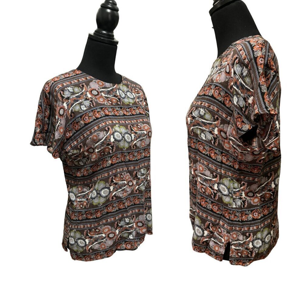 Vintage Women's Top by Tangents - Picture 2 of 3